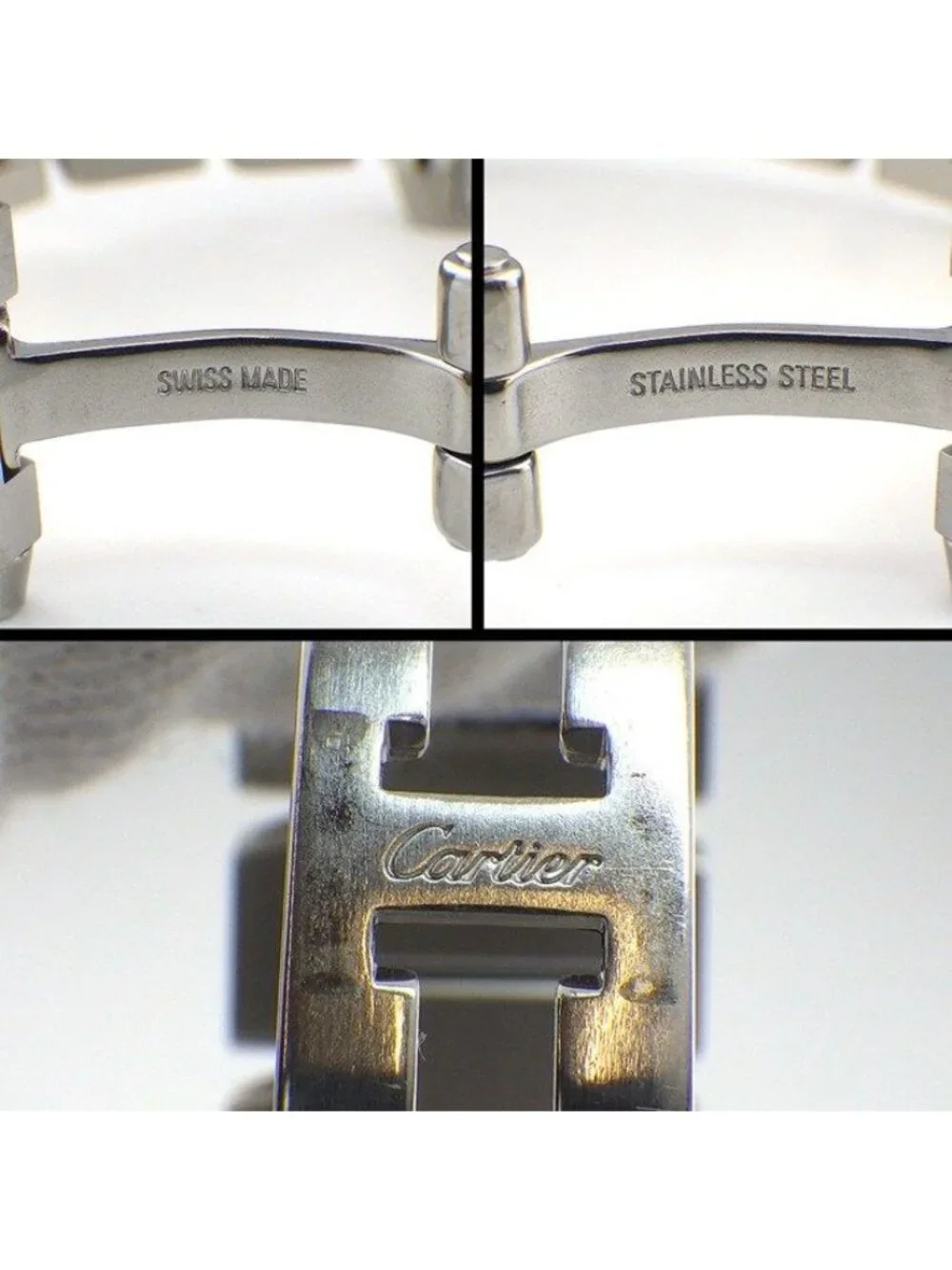 Cartier Watch Tank Francaise Chrono Reflex Rectangular White Dial Roman Index